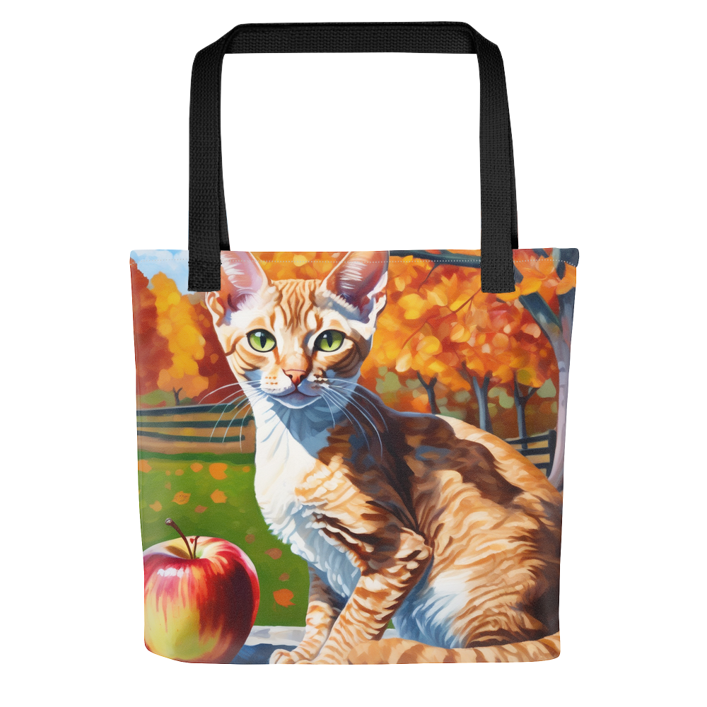 PugMug Custom Tabby Devon Rex Cat Tote