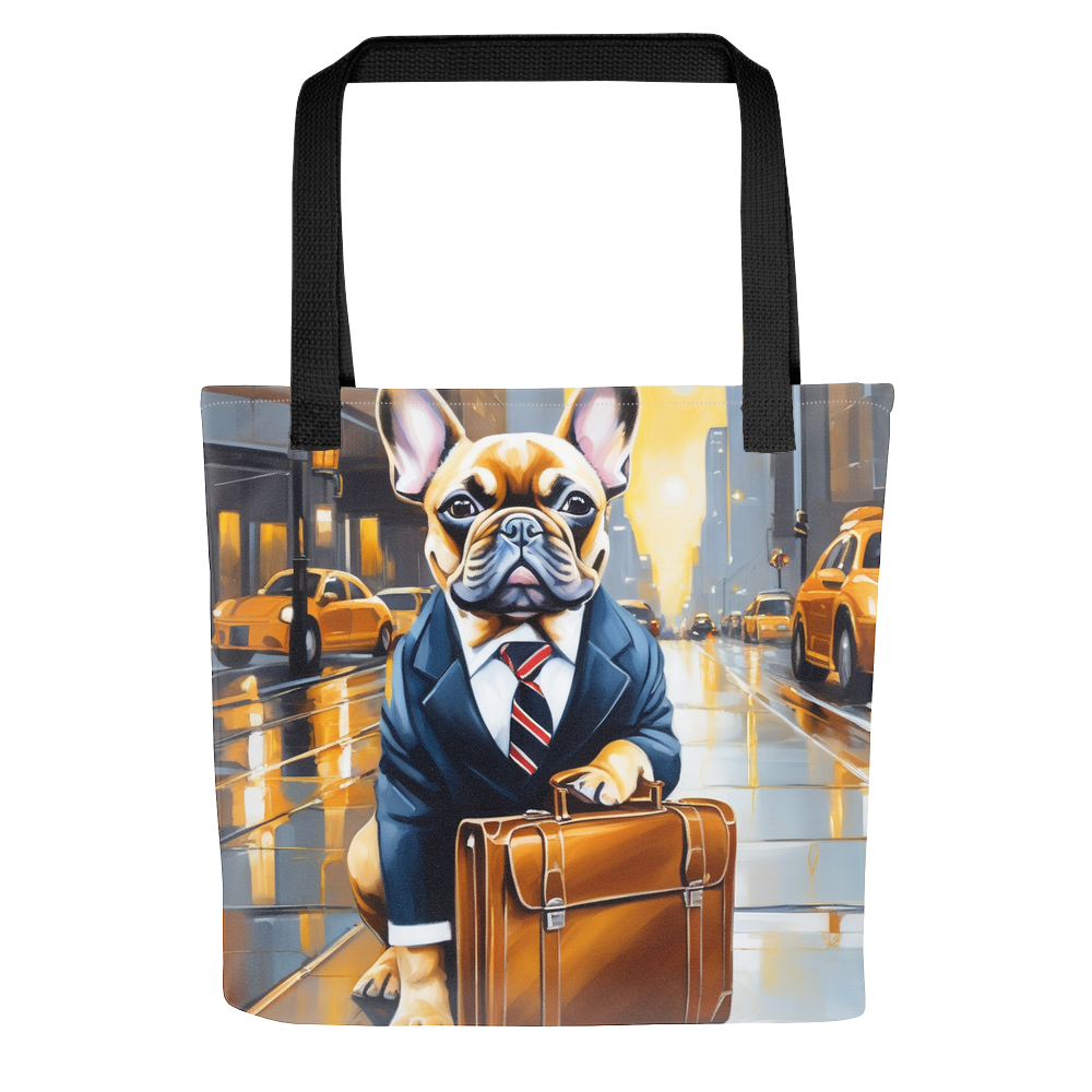 PugMug Custom Tan French Bulldog Tote