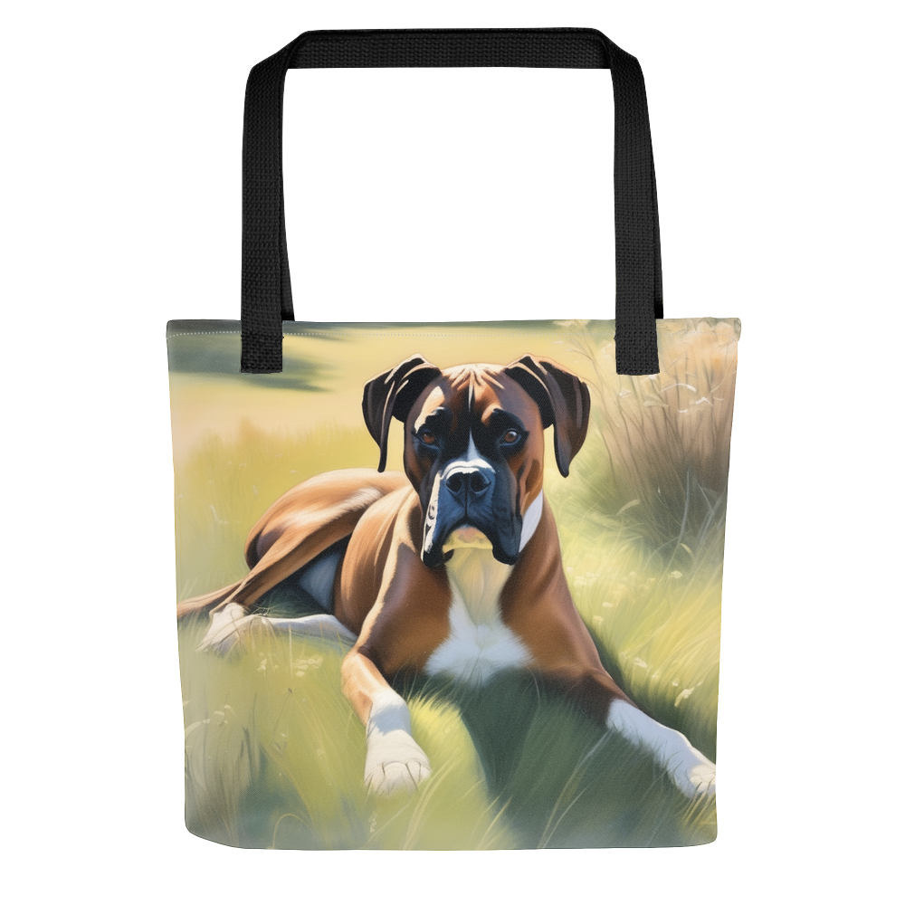 PugMug Custom Boxer Dog Tote