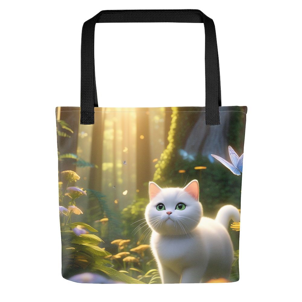 PugMug Custom White British Shorthair Cat Tote