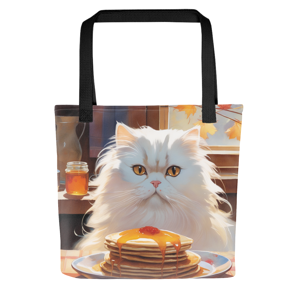 PugMug Custom White Persian Cat Tote