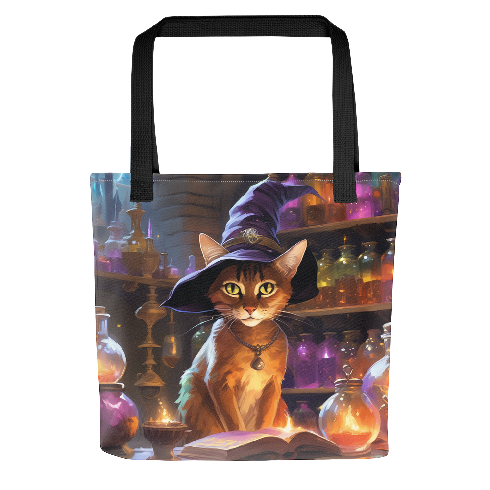 PugMug Custom Tabby Abyssinian Cat Tote