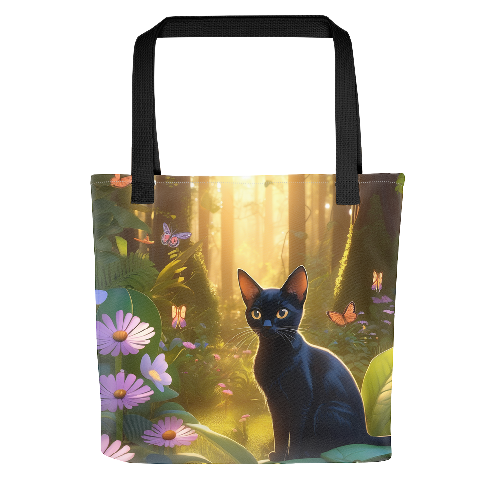 PugMug Custom Black Abyssinian Cat Tote