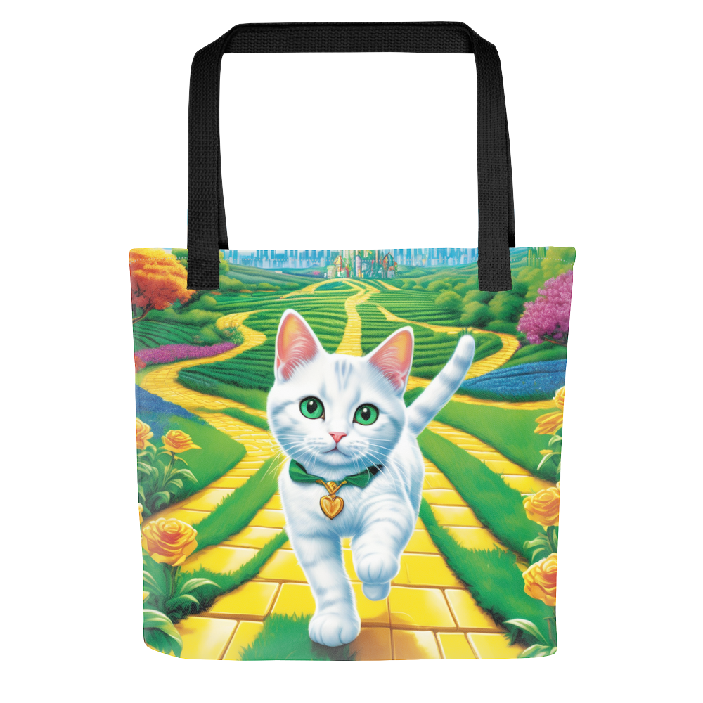 PugMug Custom White Companion Cat Tote