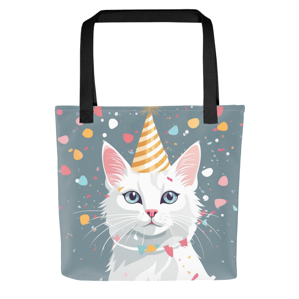 PugMug Custom White Companion Cat Tote