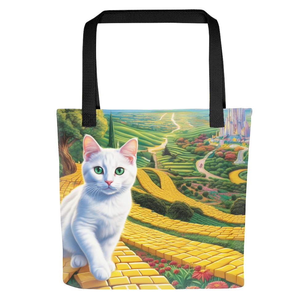 PugMug Custom White Companion Cat Tote
