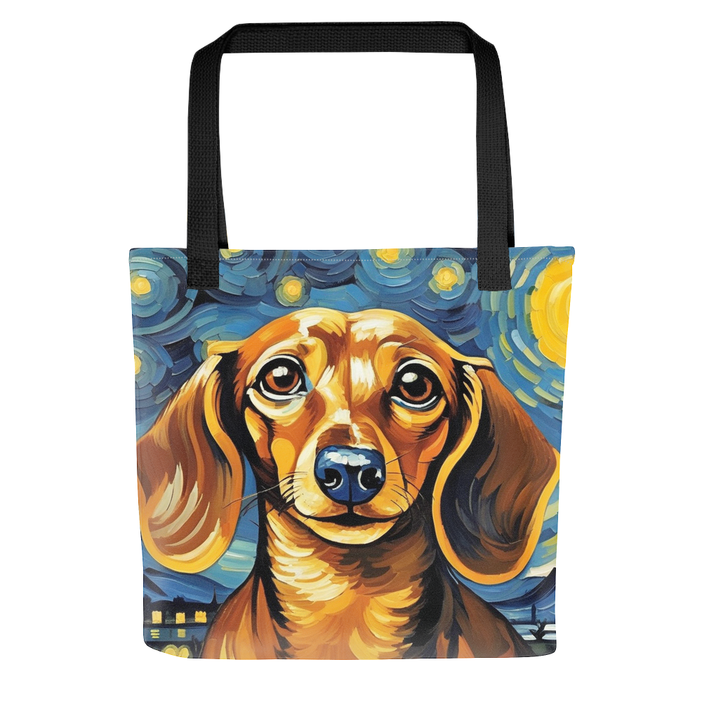 PugMug Custom Tan Dachshund Tote
