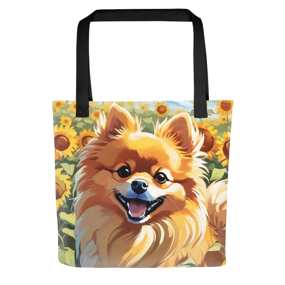 PugMug Custom Tan Pomeranian Tote