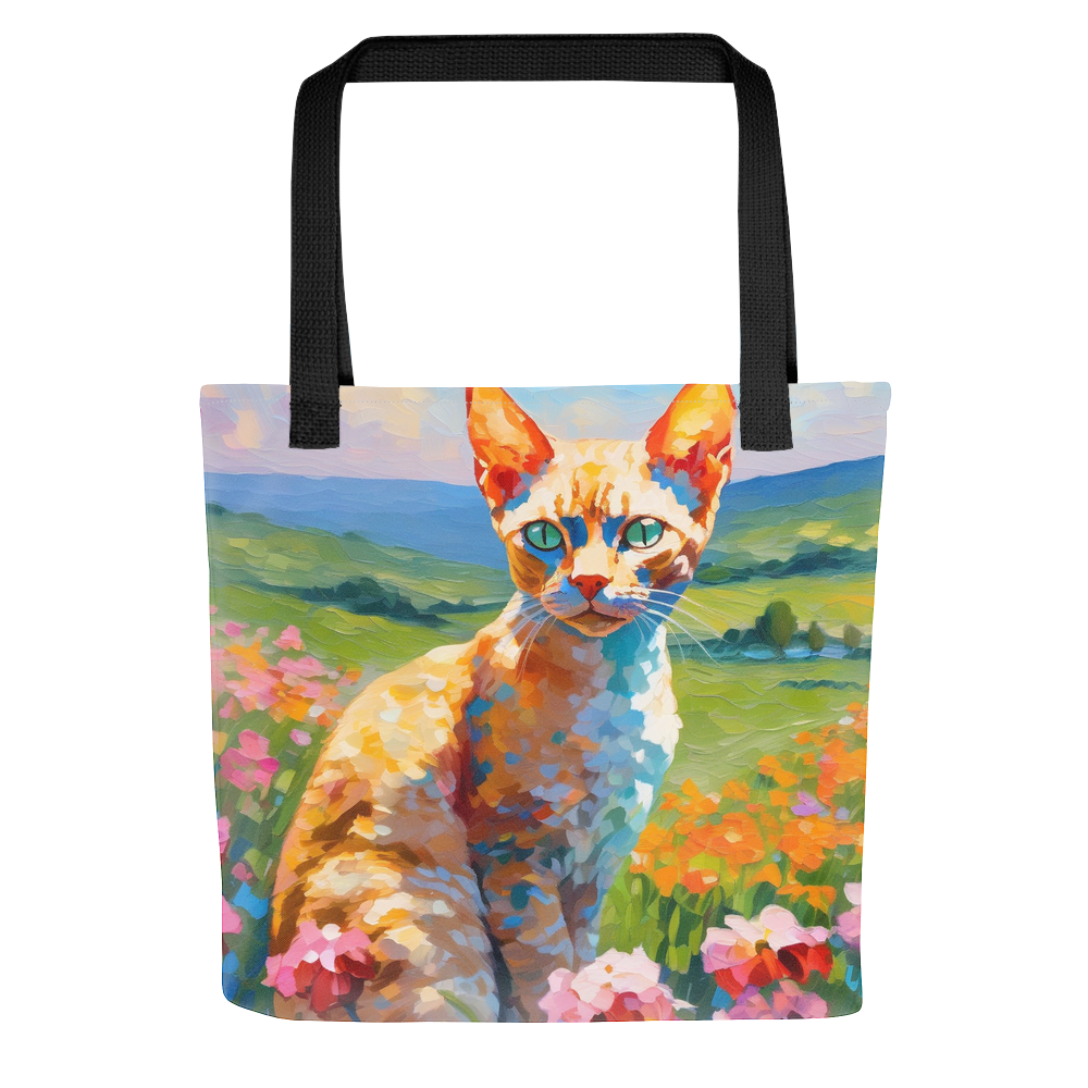 PugMug Custom Tabby Devon Rex Cat Tote