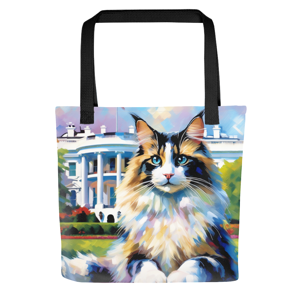 PugMug Custom Tabby Ragdoll Cat Tote