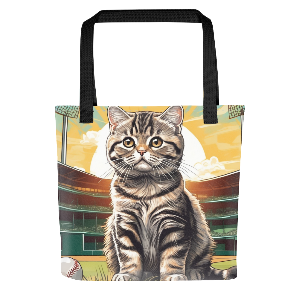 PugMug Custom Tabby Scottish Fold Cat Tote