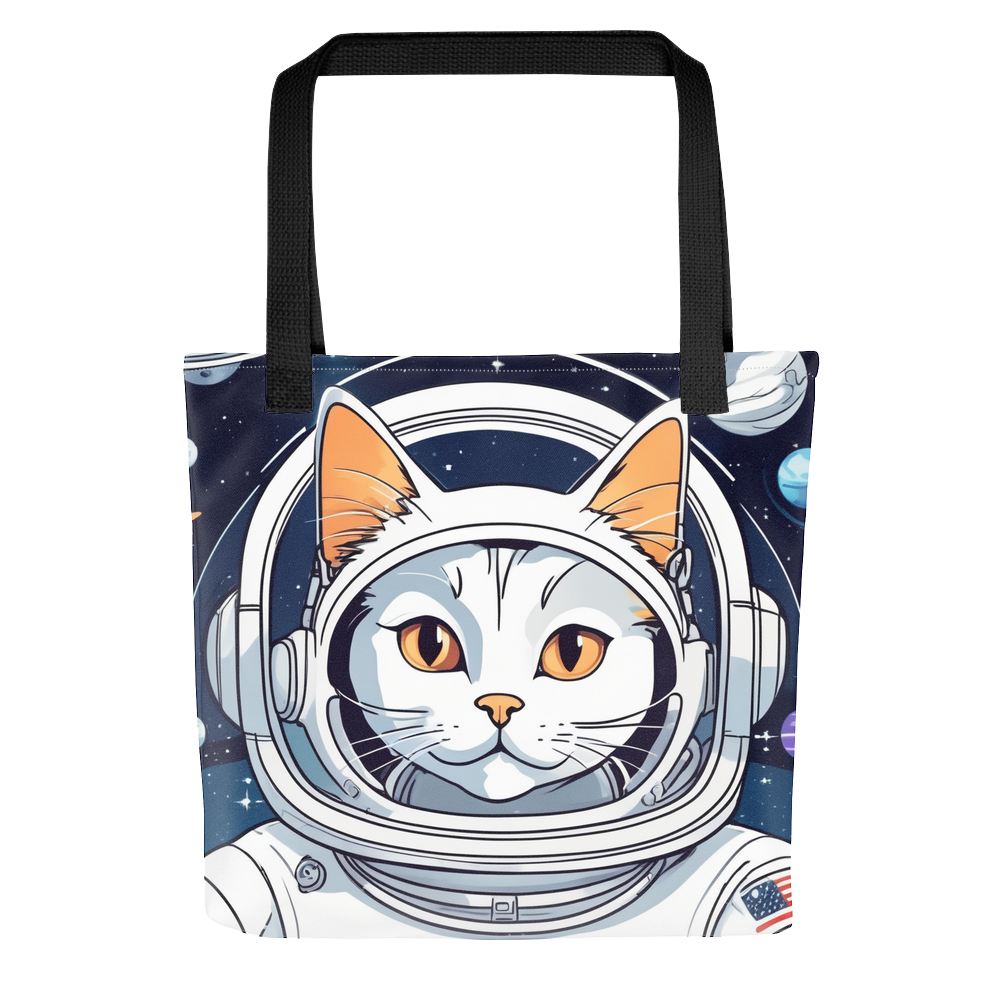 PugMug Custom White Companion Cat Tote