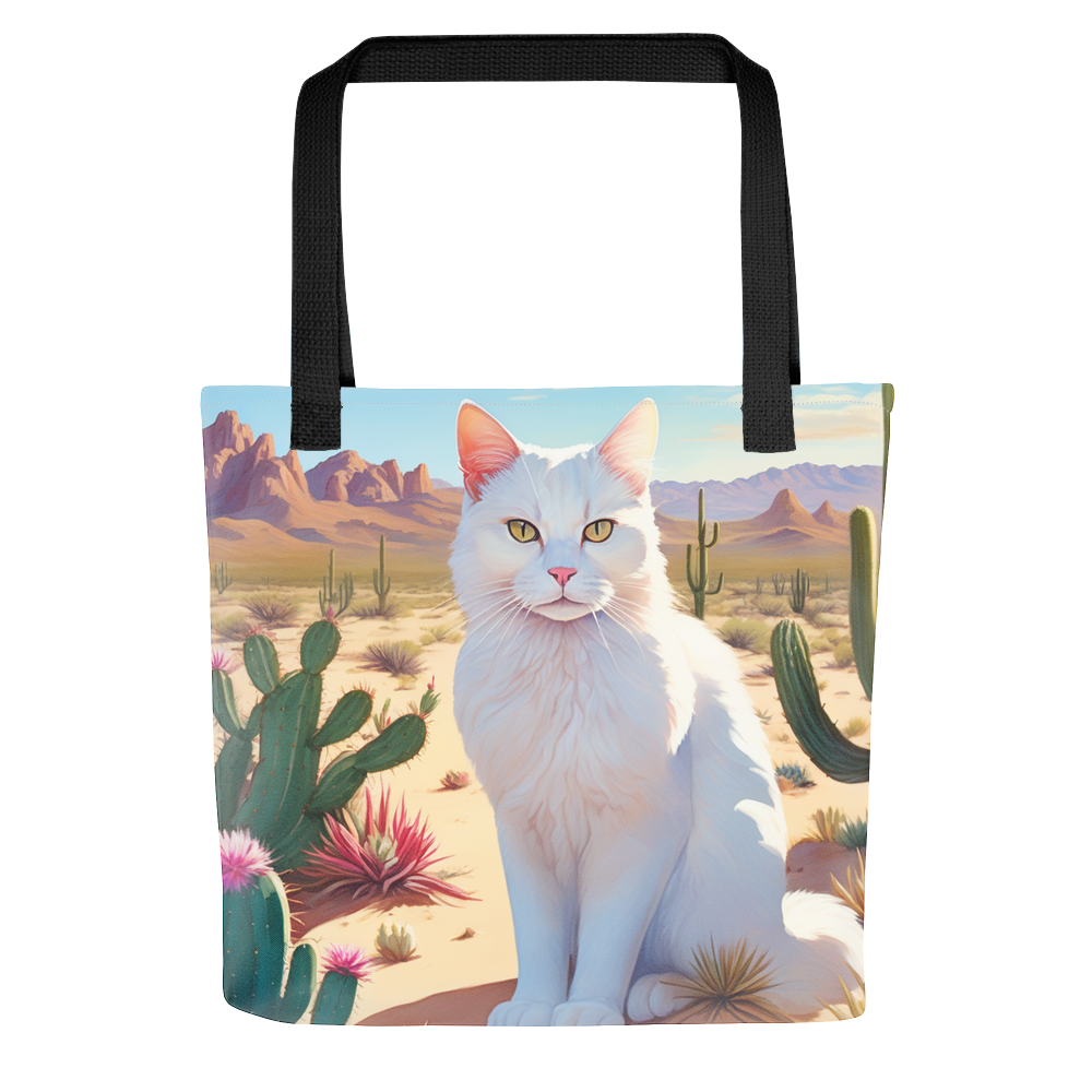 PugMug Custom White Companion Cat Tote