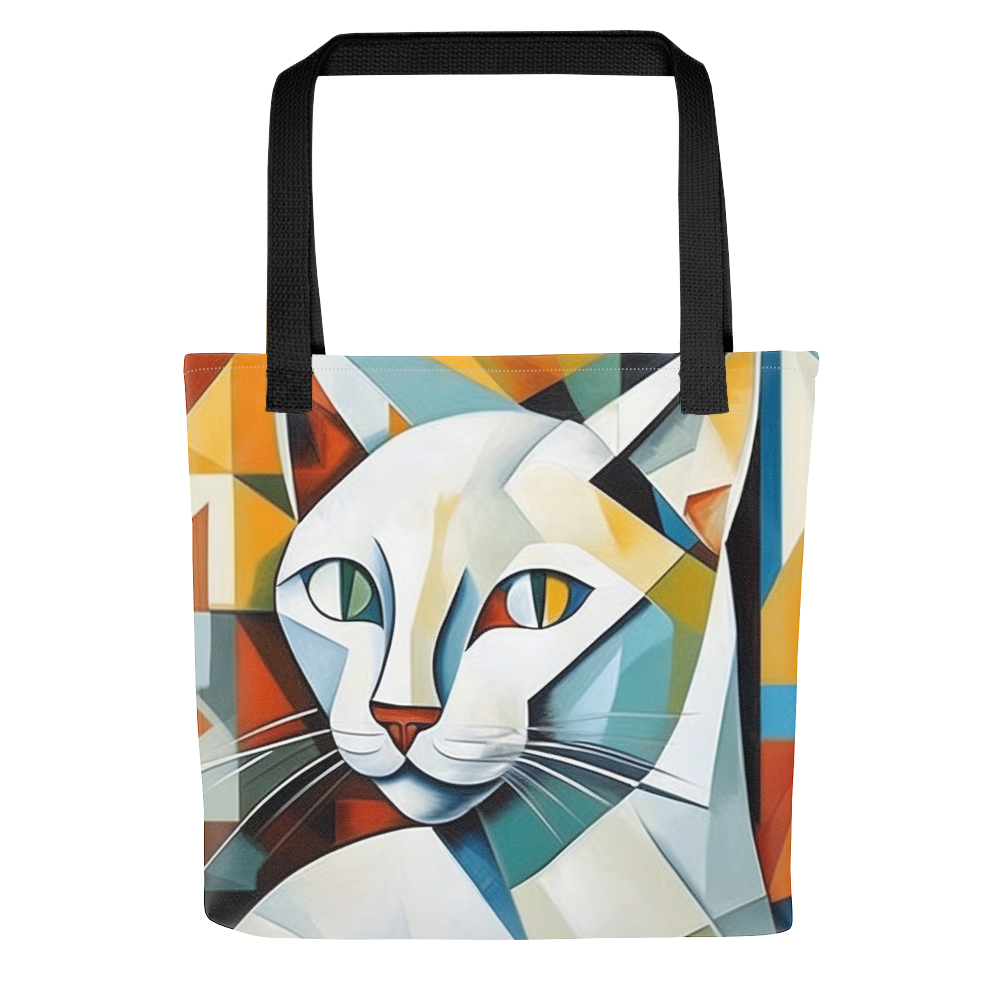 PugMug Custom White Companion Cat Tote