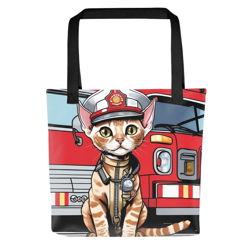 PugMug Custom Tabby Devon Rex Cat Tote