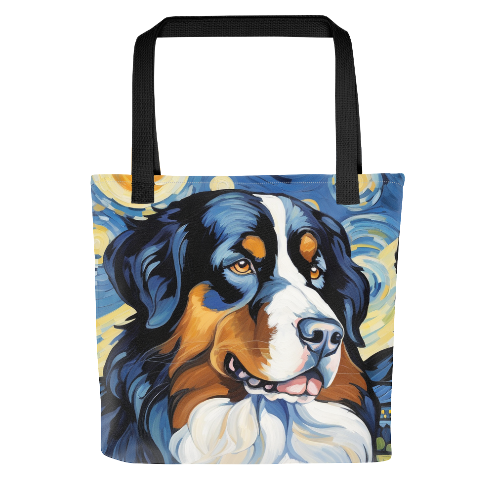 PugMug Custom Bernese Mountain Dog Tote