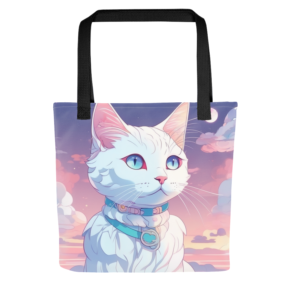 PugMug Custom White Companion Cat Tote