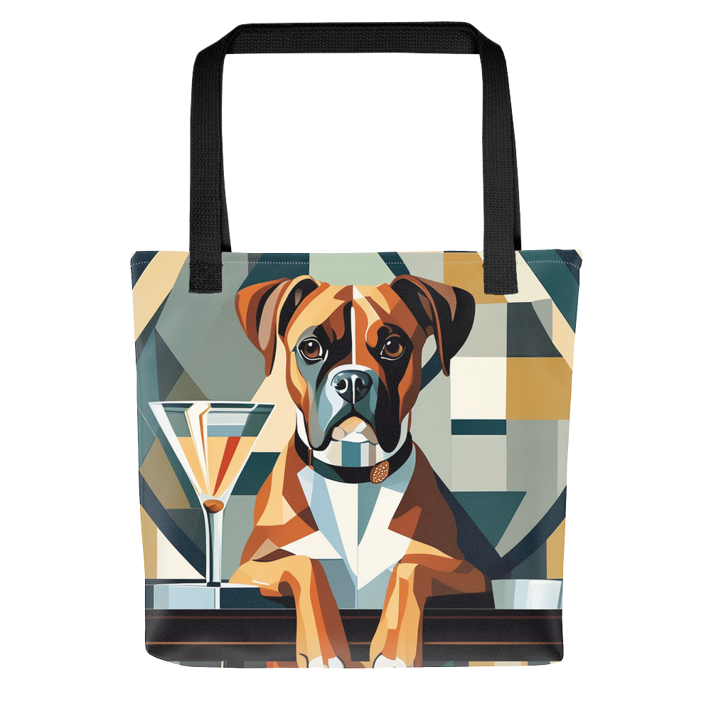 PugMug Custom Boxer Dog Tote