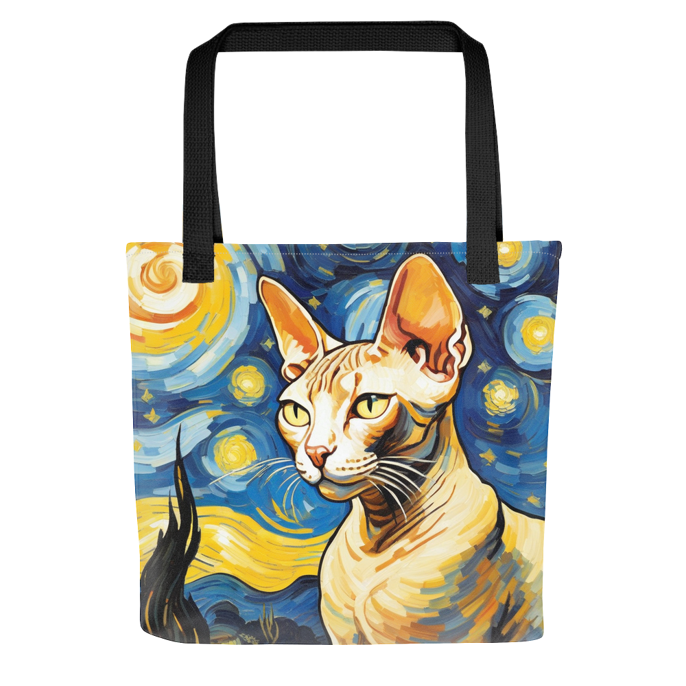 PugMug Custom Tabby Sphynx Cat Tote