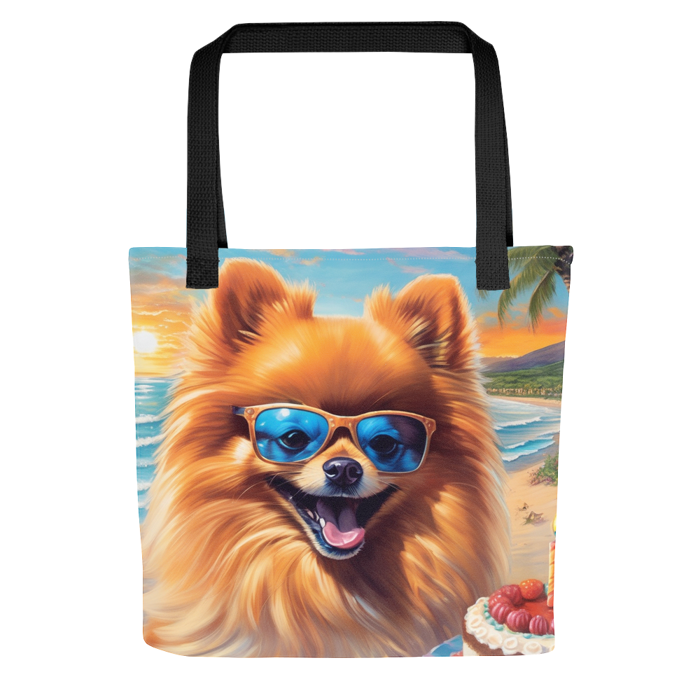 PugMug Custom Tan Pomeranian Tote