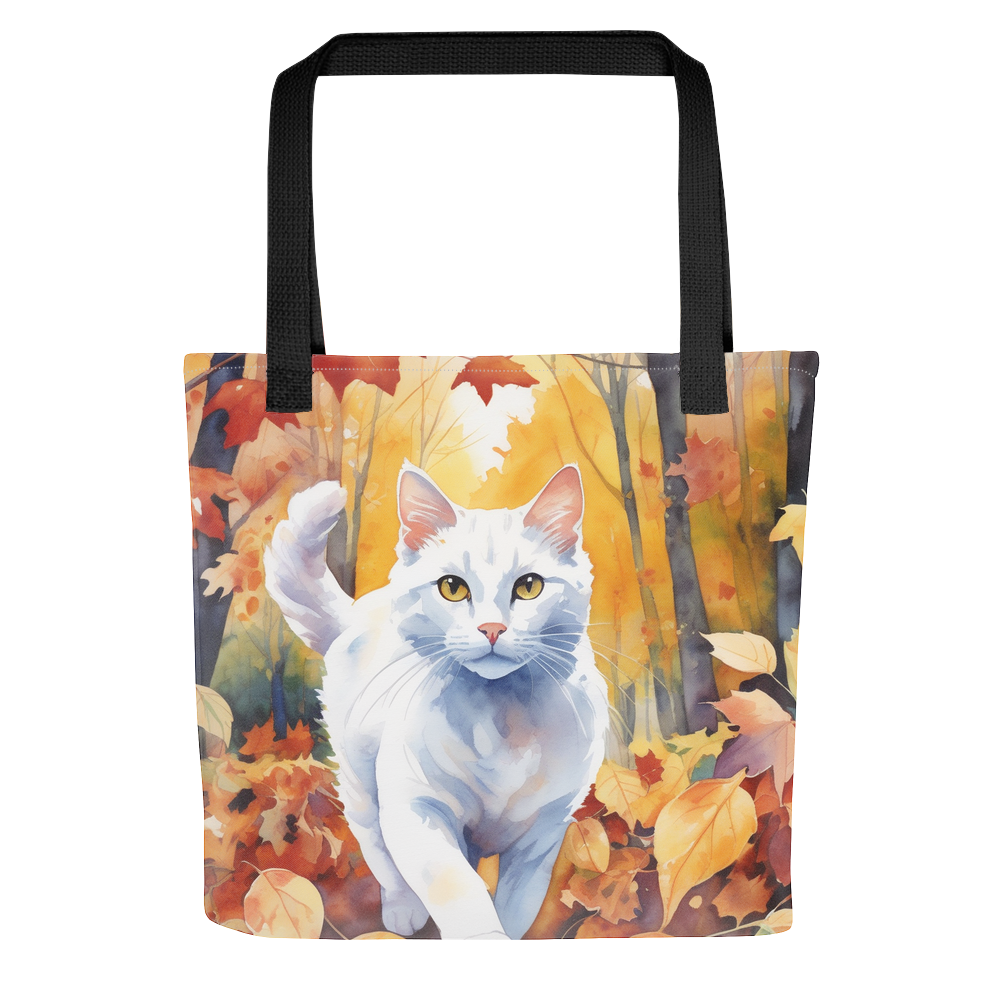 PugMug Custom White Companion Cat Tote