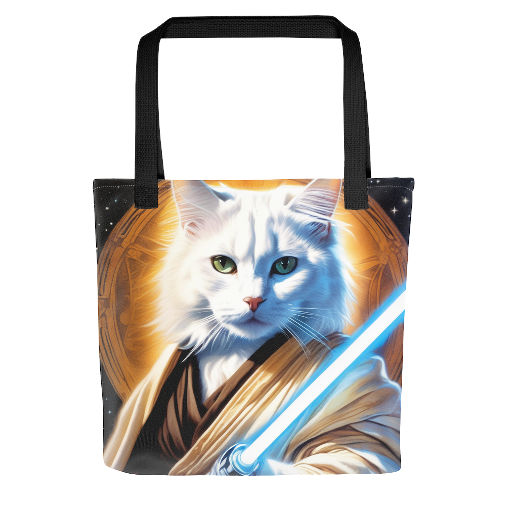 PugMug Custom White Companion Cat Tote