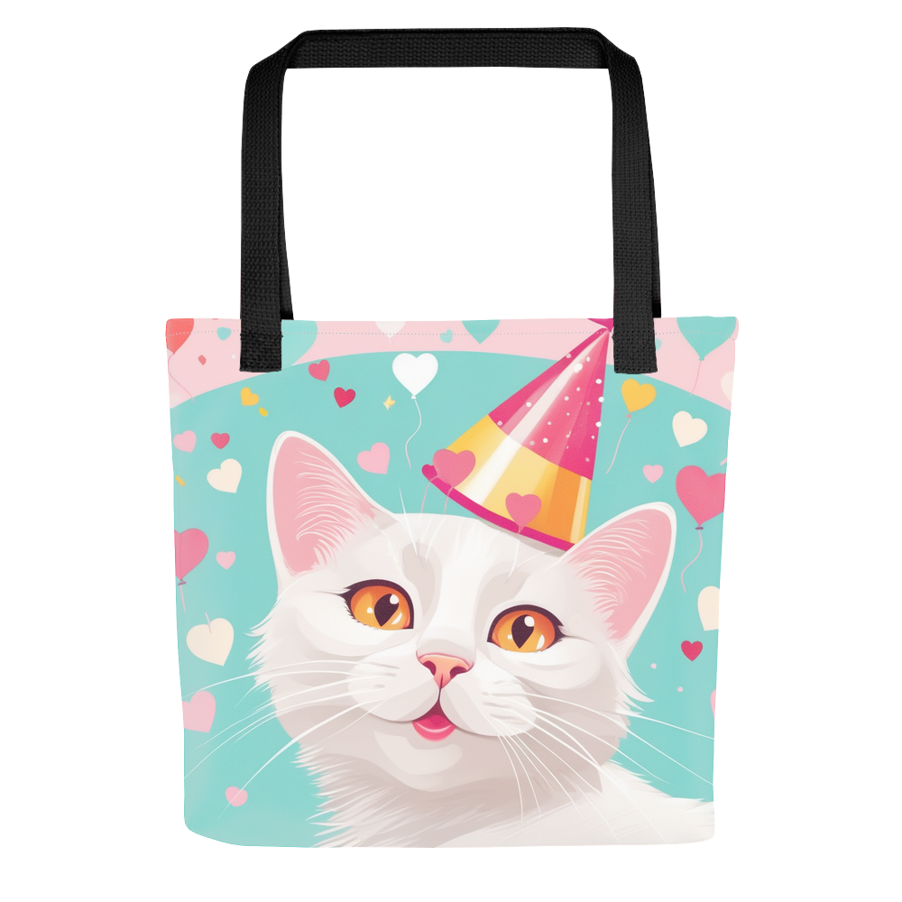 PugMug Custom White Companion Cat Tote