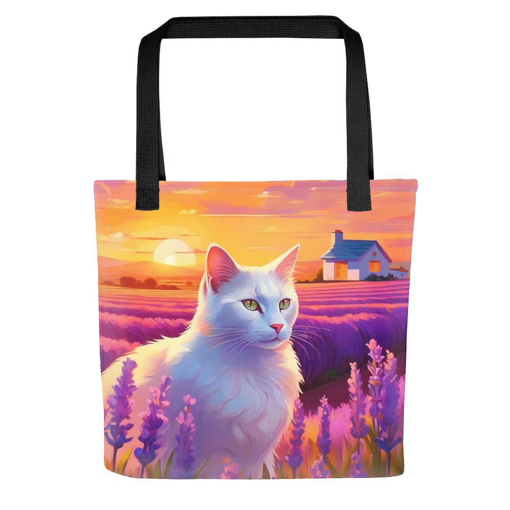 PugMug Custom White Companion Cat Tote