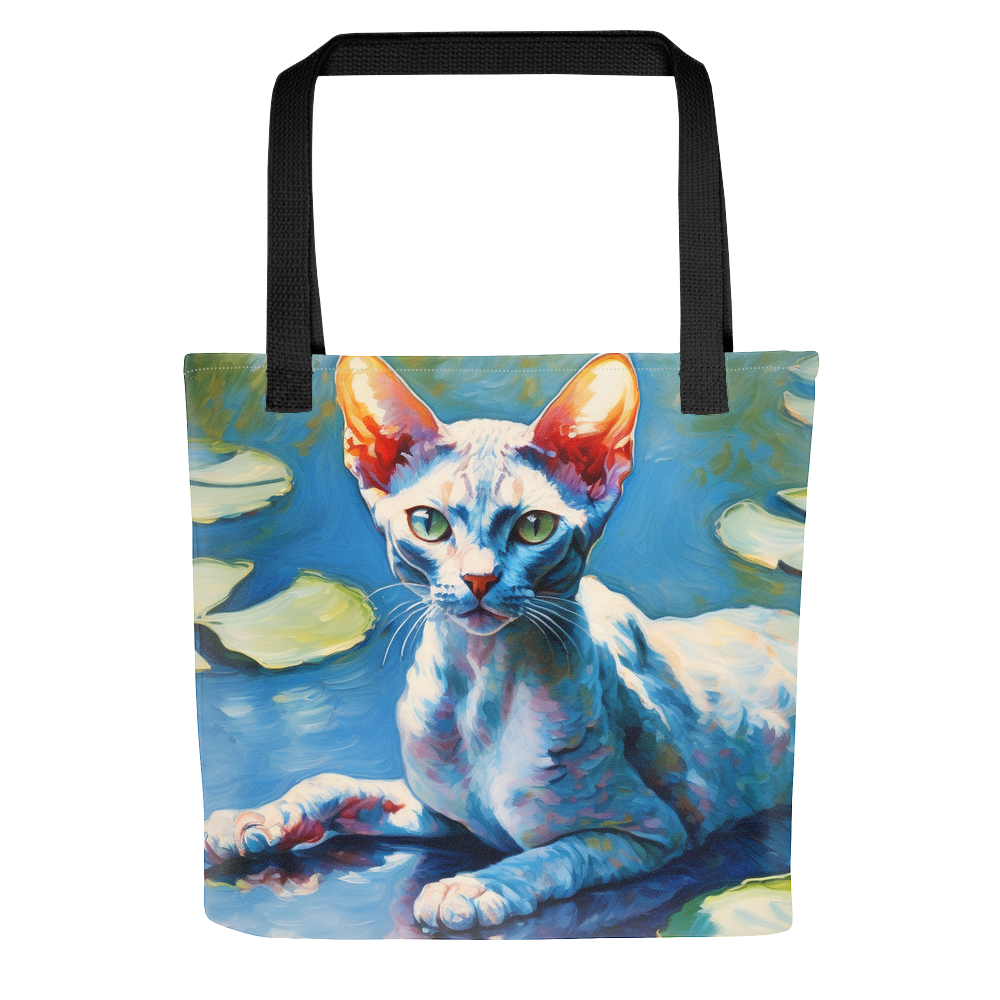 PugMug Custom Tabby Devon Rex Cat Tote