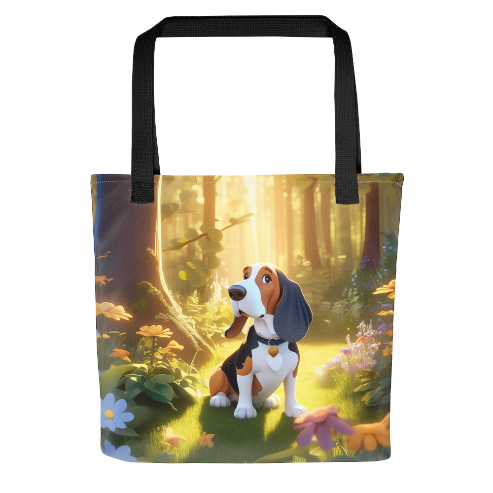 PugMug Custom Basset Hound Tote