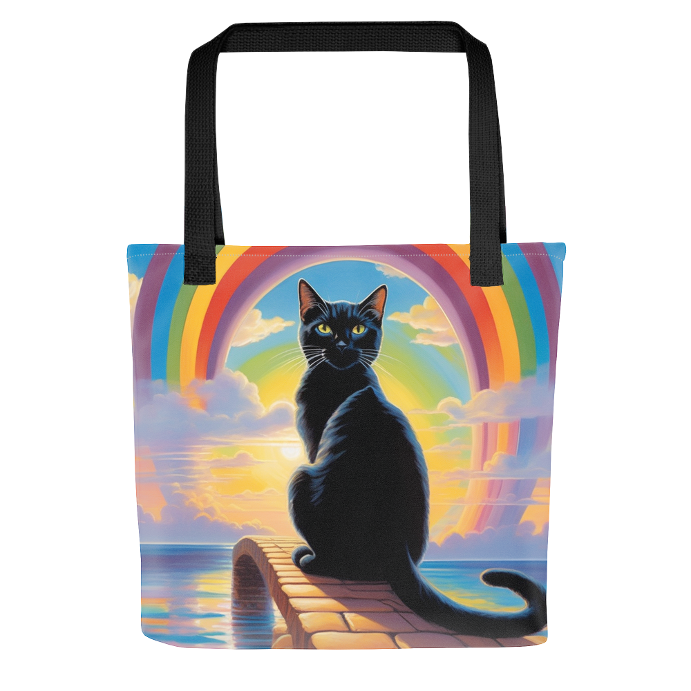 PugMug Custom Black Companion Cat Tote