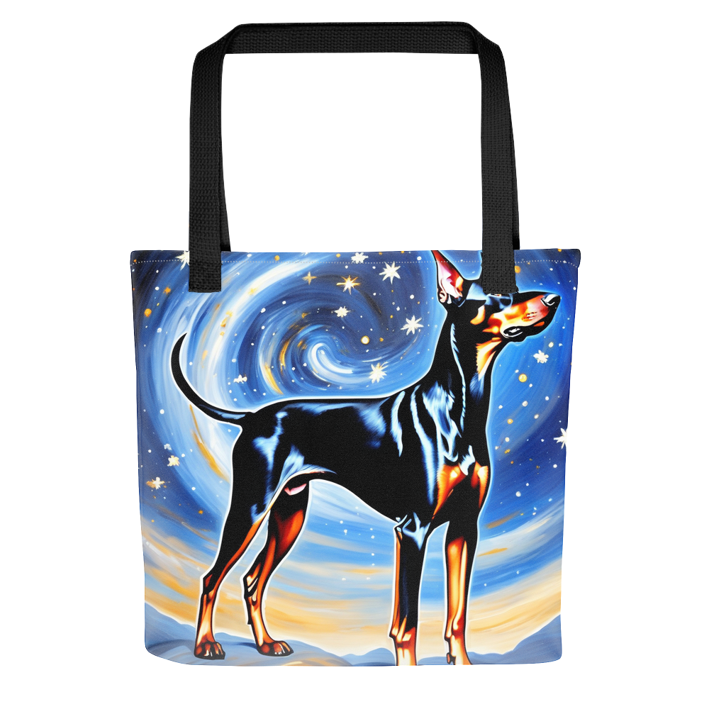 PugMug Custom Doberman Pinscher Tote