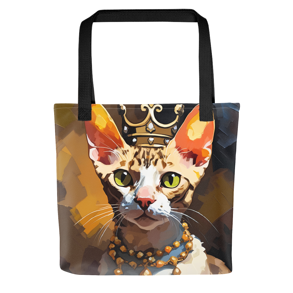PugMug Custom Tabby Devon Rex Cat Tote