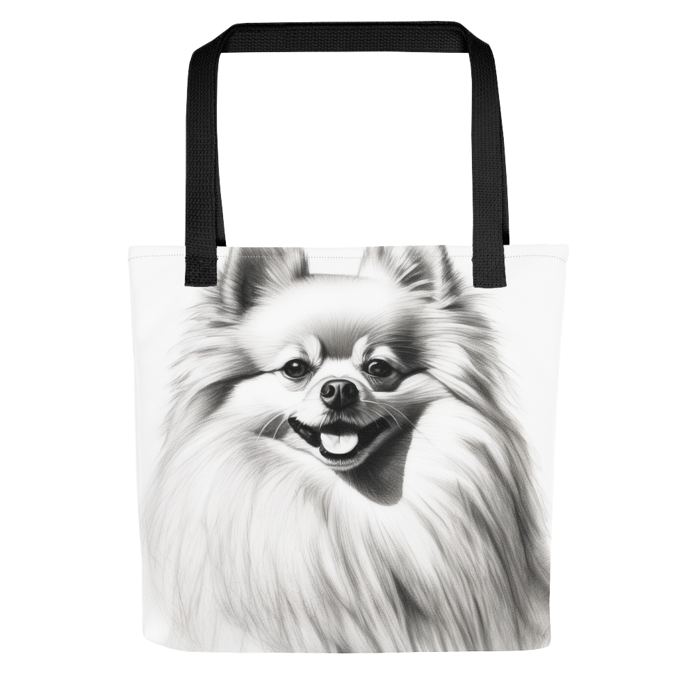 PugMug Custom White Pomeranian Tote