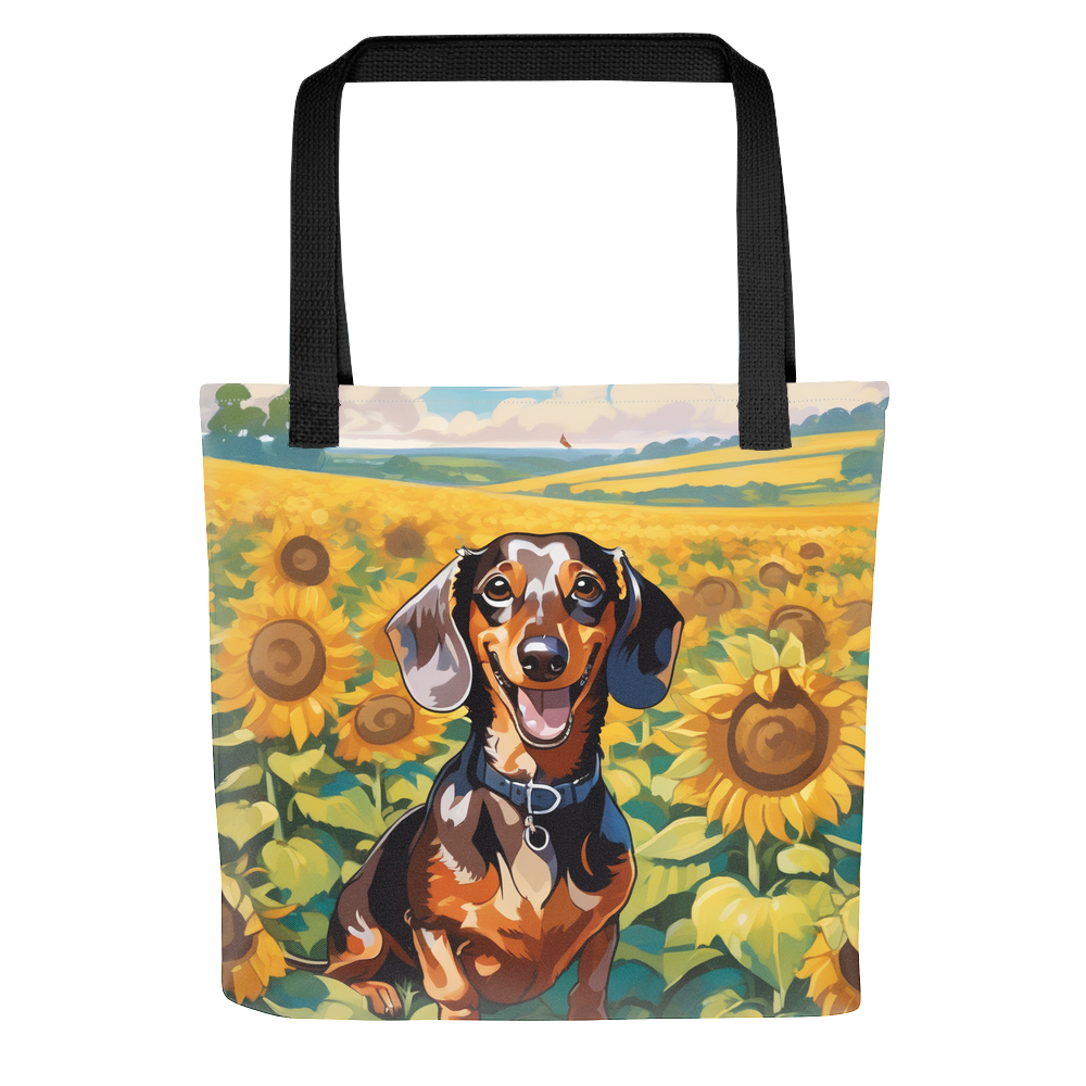 PugMug Custom Tan Dachshund Tote