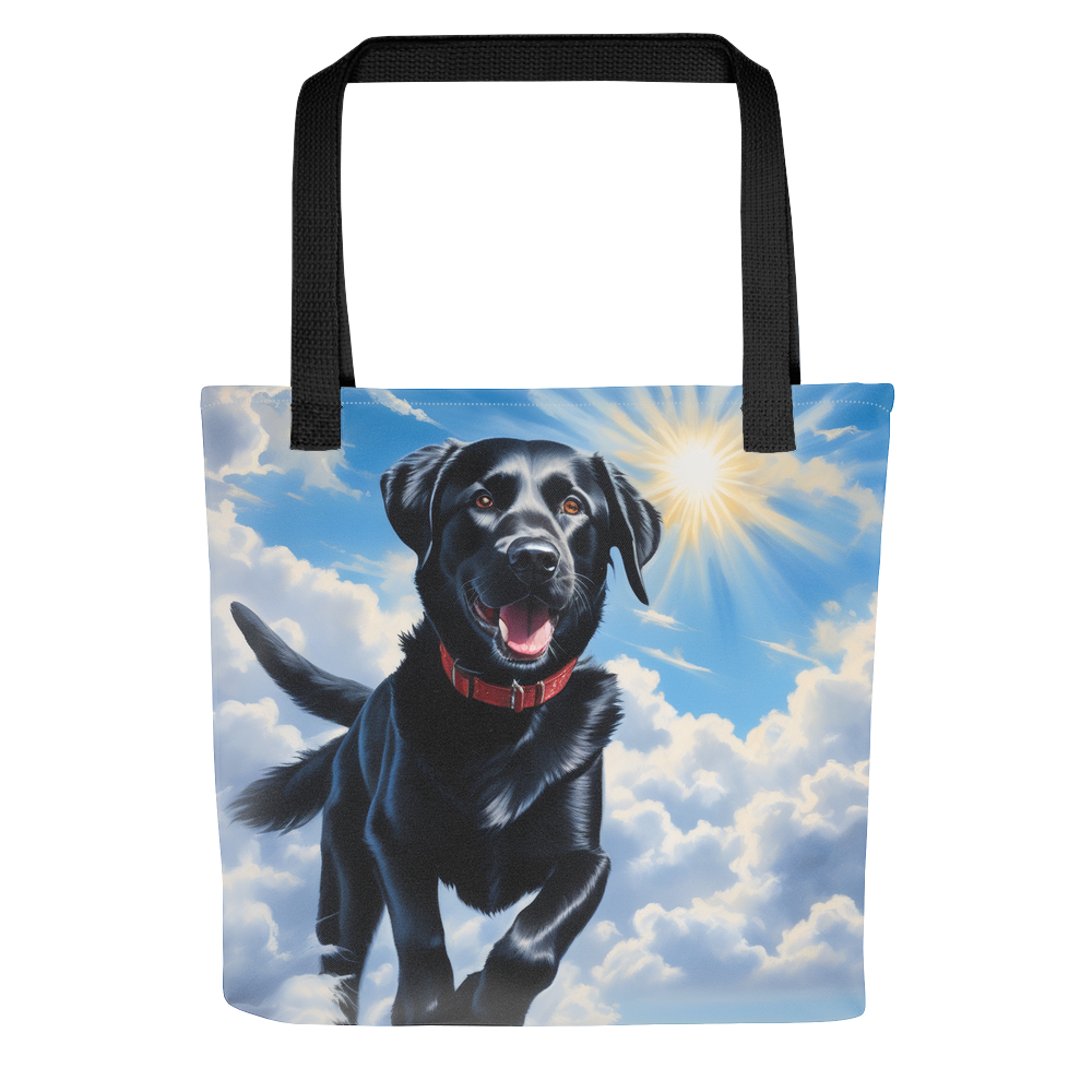 PugMug Custom Black Labrador Retriever Tote