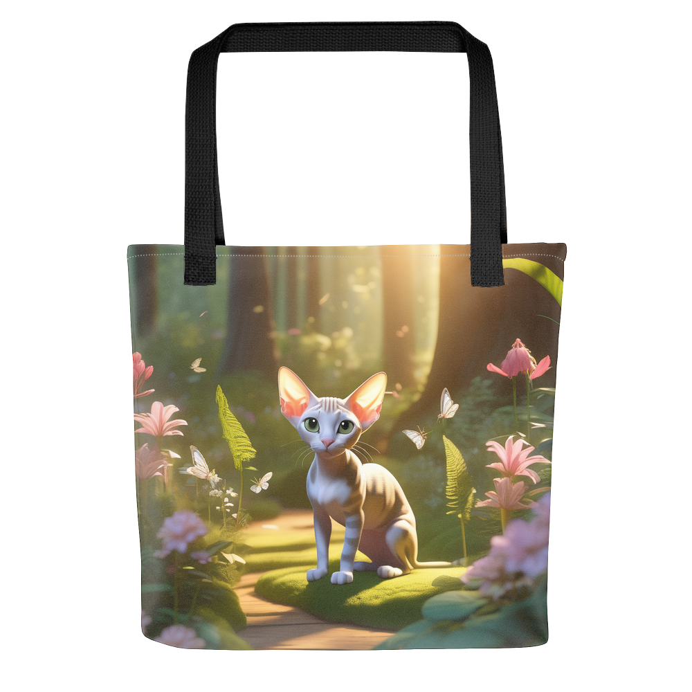 PugMug Custom Tabby Sphynx Cat Tote