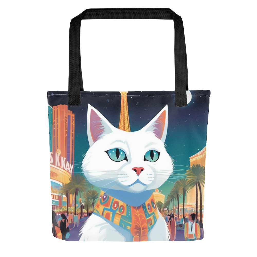 PugMug Custom White Companion Cat Tote