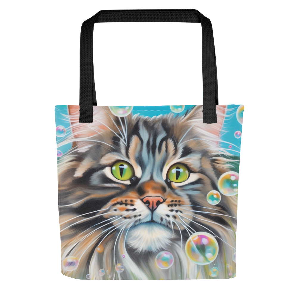 PugMug Custom Tabby Maine Coon Cat Tote