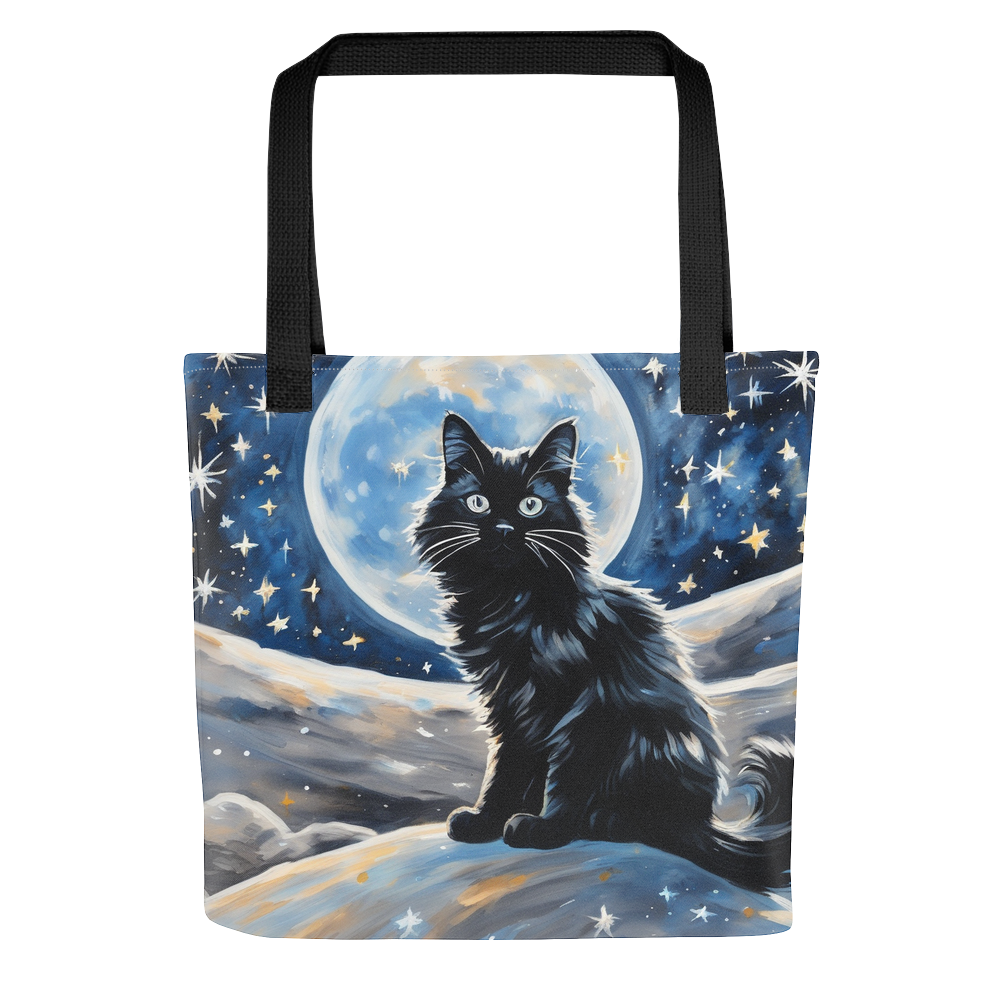 PugMug Custom Black Ragdoll Cat Tote
