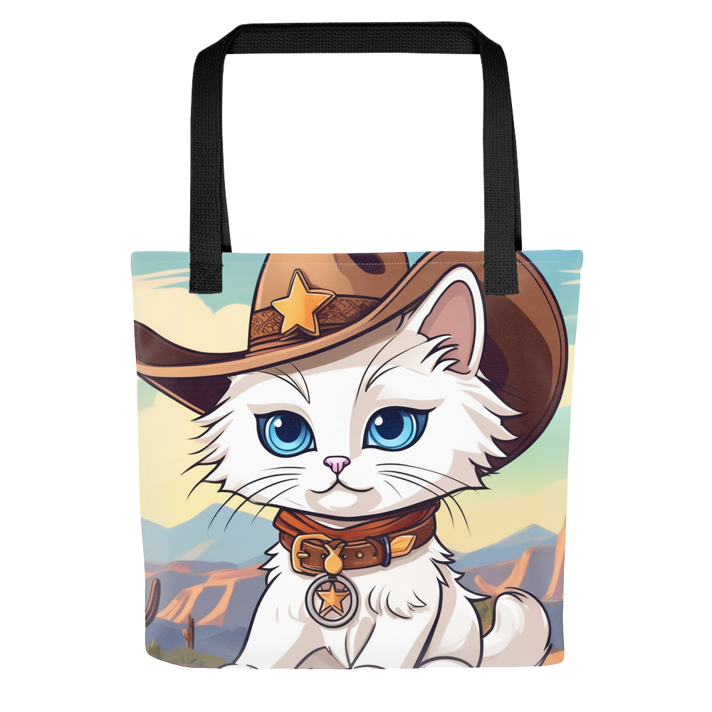 PugMug Custom White Ragdoll Cat Tote