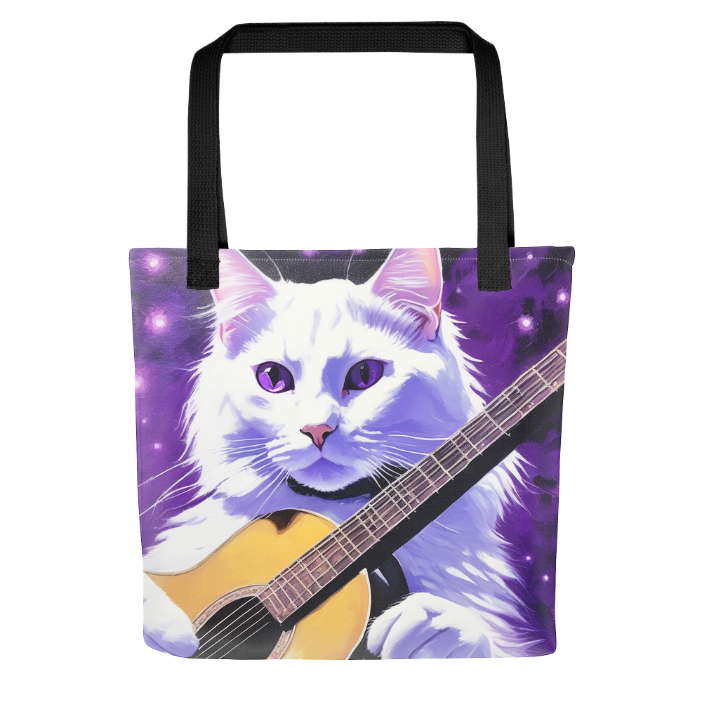 PugMug Custom White Companion Cat Tote