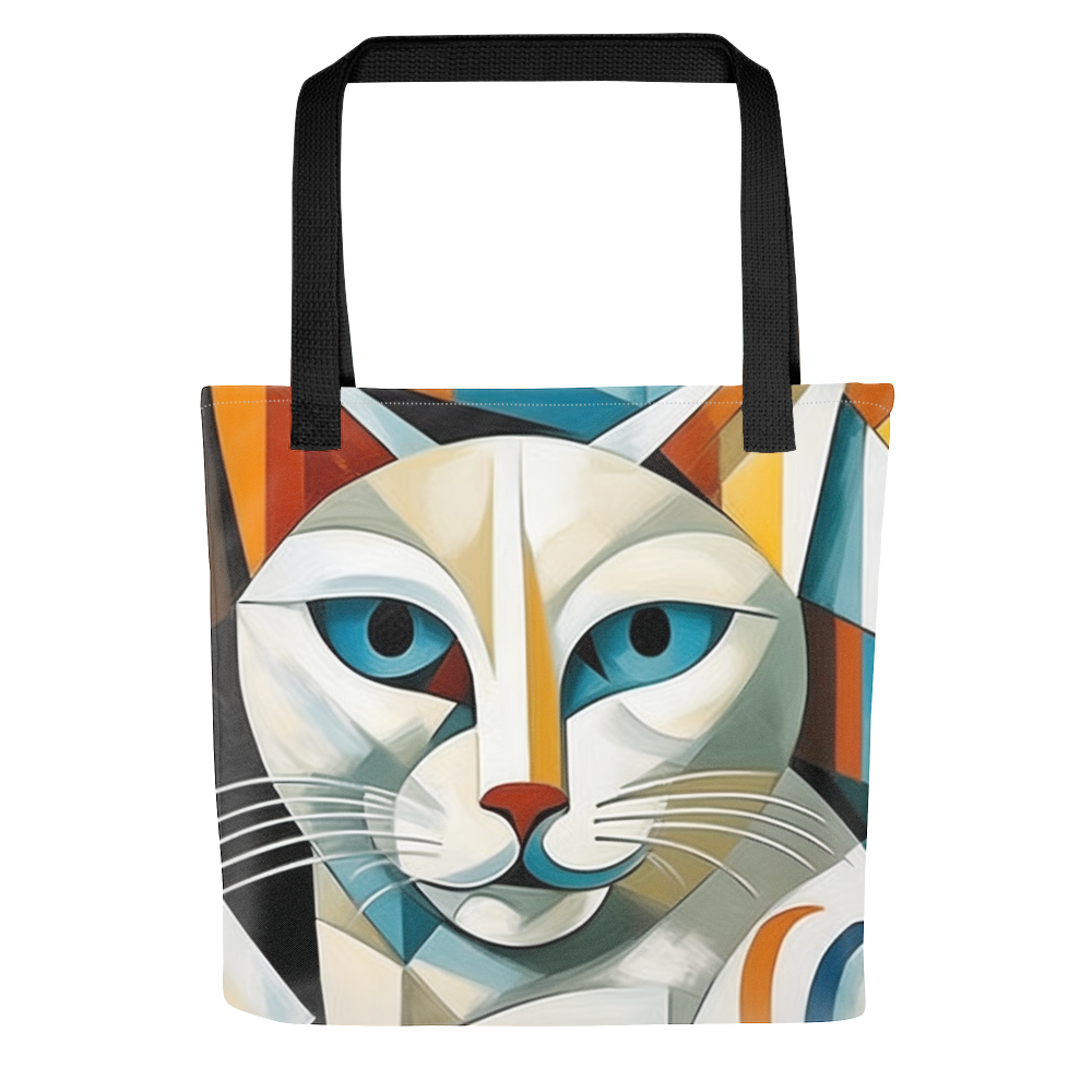 PugMug Custom White Companion Cat Tote