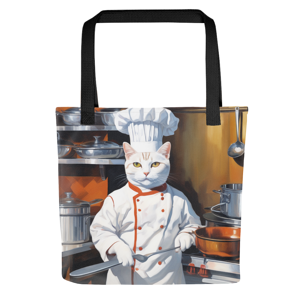 PugMug Custom White American Shorthair Cat Tote