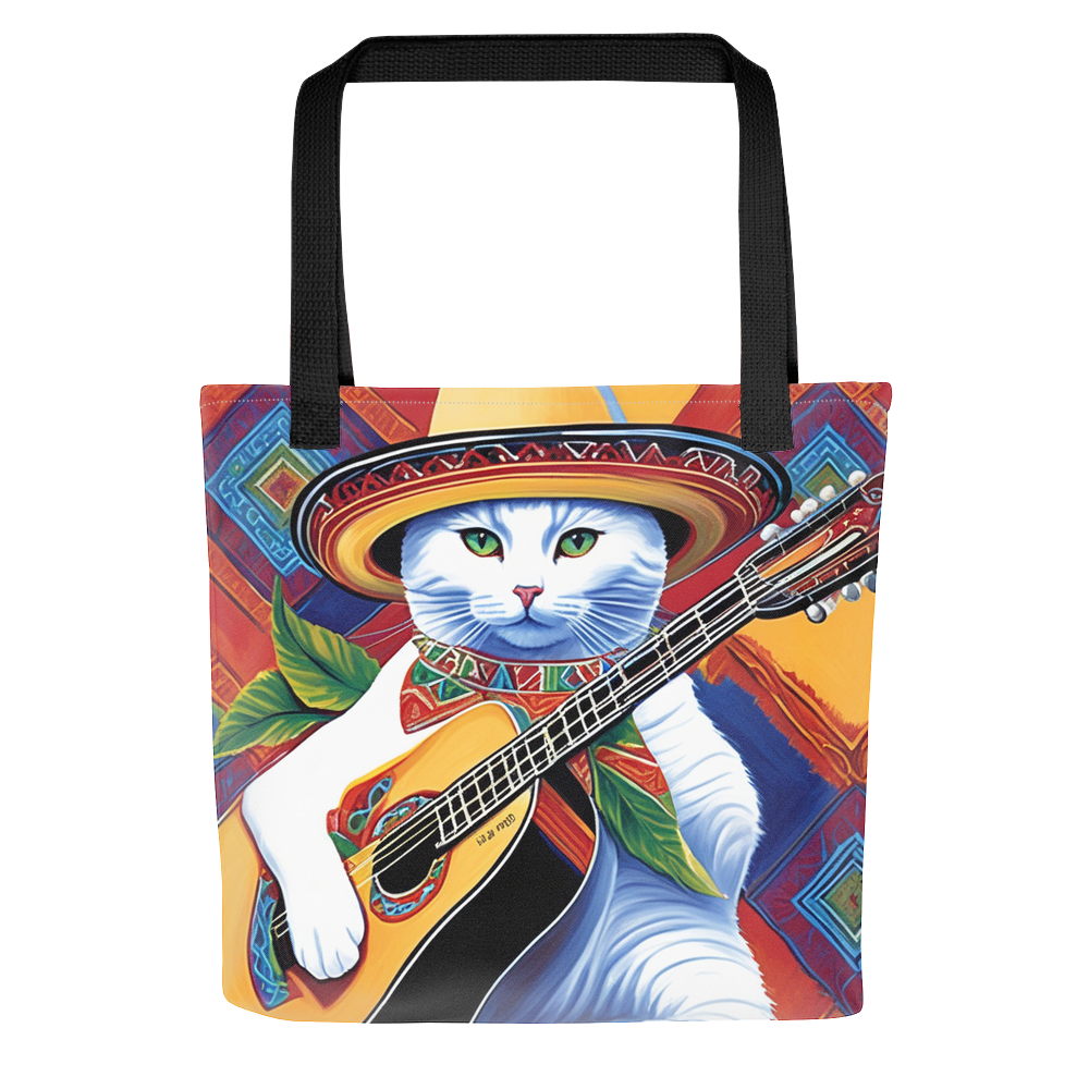 PugMug Custom White Companion Cat Tote