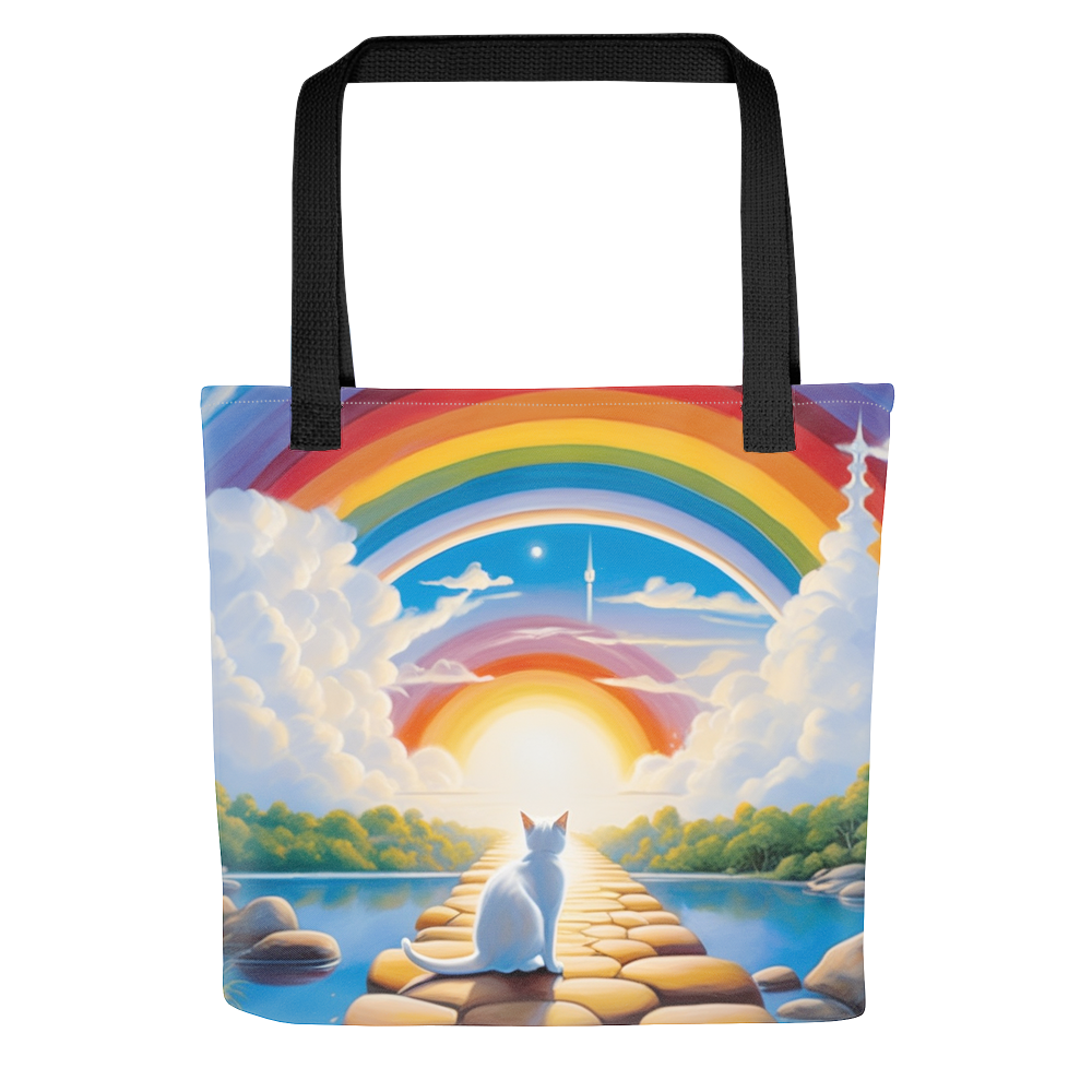 PugMug Custom White Companion Cat Tote