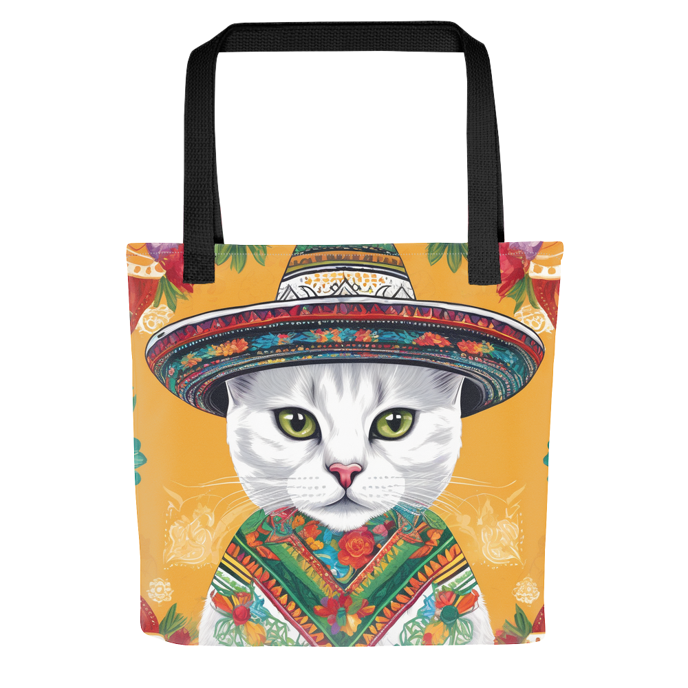 PugMug Custom White Exotic Cat Tote