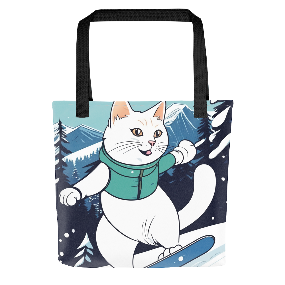 PugMug Custom White Companion Cat Tote