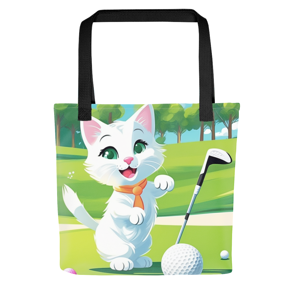 PugMug Custom White Companion Cat Tote