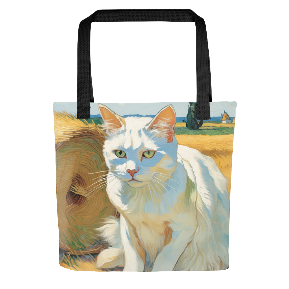 PugMug Custom White Companion Cat Tote
